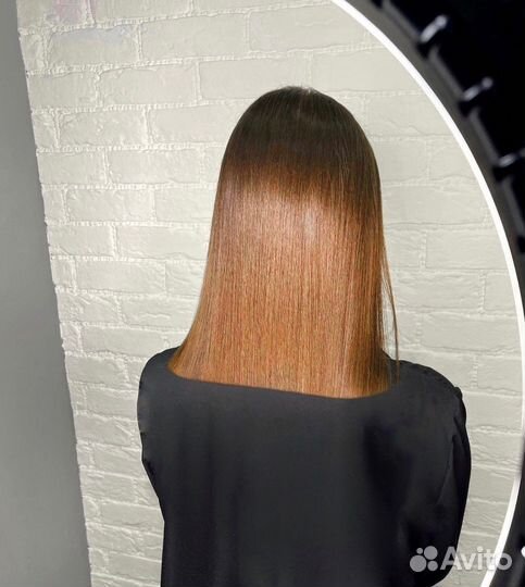 Кератиновое выпрямление, ботокс для волос