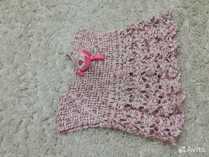 Вязанный костюм