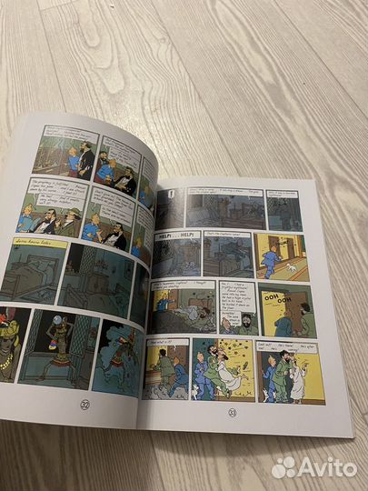 Приключения Тинтина на английском