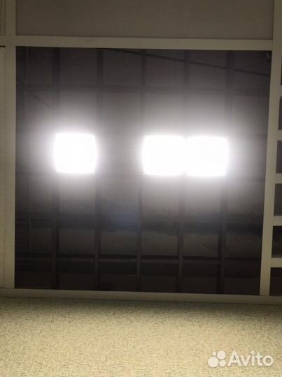 Светильники Домино для потолков Грильято