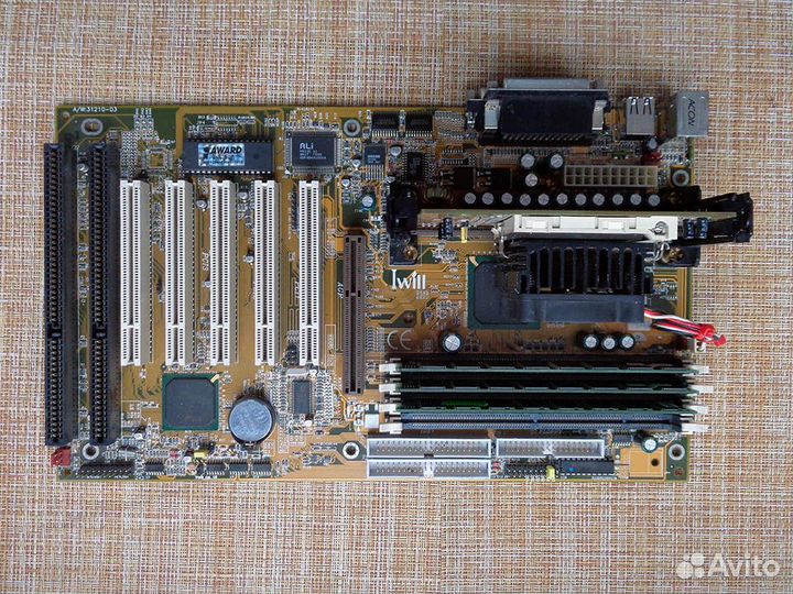 Сборка Iwill piile + Celeron 366 + dimm 3x64 MB