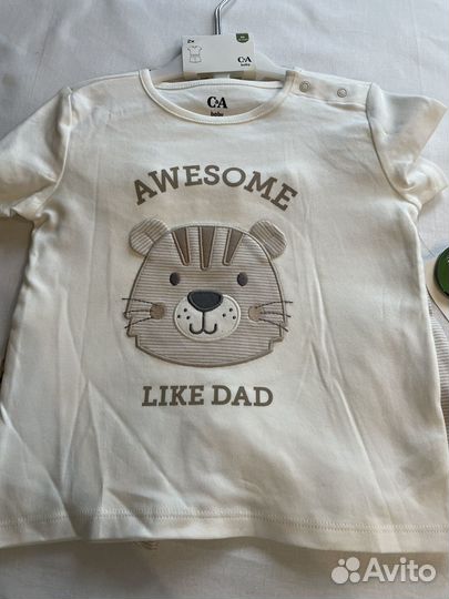 Комплект новых костюмчиков на 1-2 года