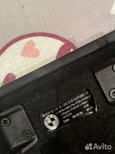 Задний полка от BMW X6