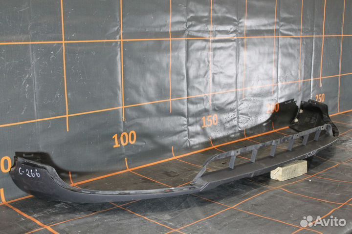 Спойлер бампера переднего - Audi Q3 (2011-14гг)