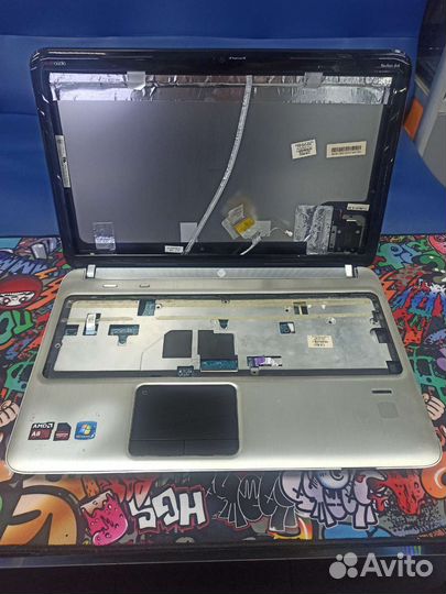 HP DV6 tpn-w102 Разбор
