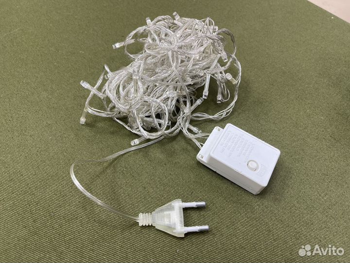 Гирлянда для празников синяя