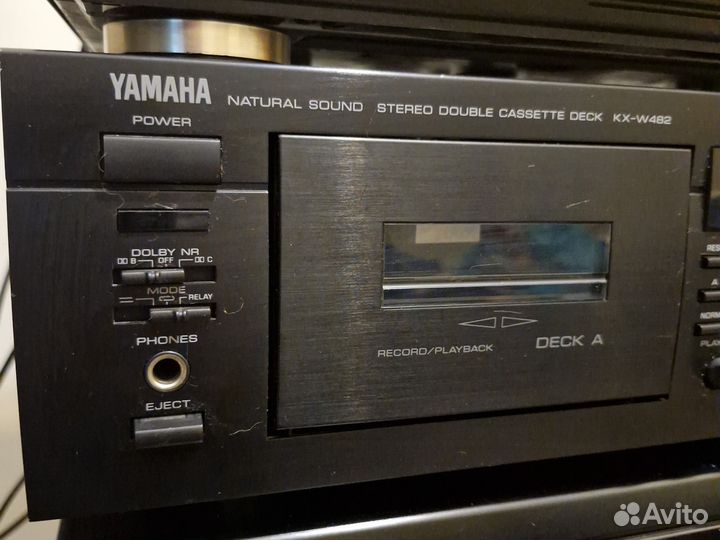 Yamaha KX-W482 и Technics RS-TR474