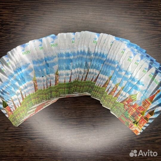 Игральные карты Russia Синии