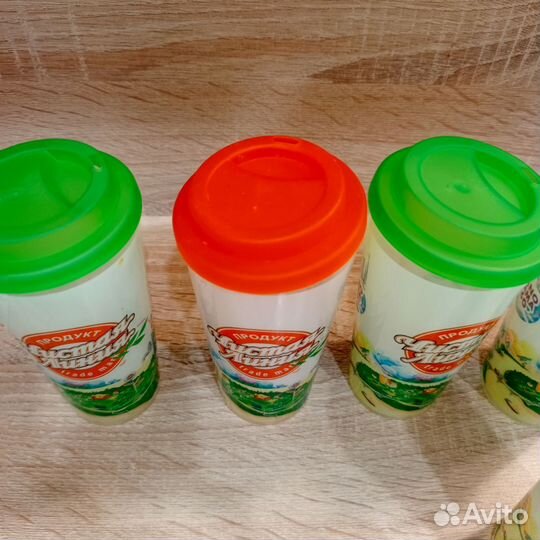 Стаканы пластиковые Чистая линия