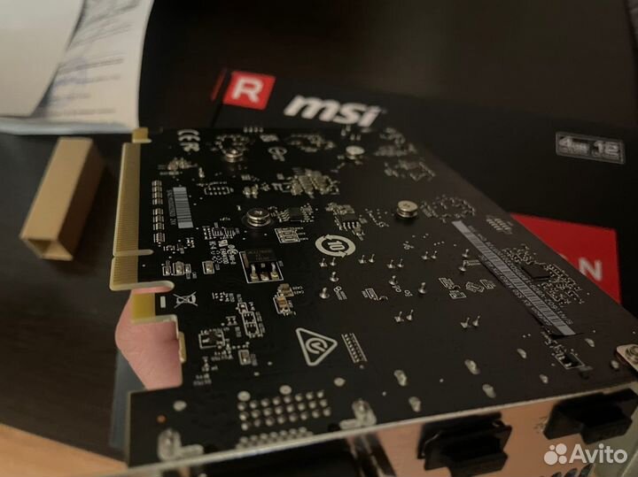 MSI AMD Radeon RX 550 aero ITX OC