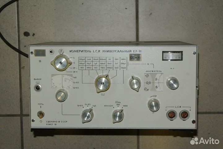 Измерители LCR Е4 Е6 Е7 и др