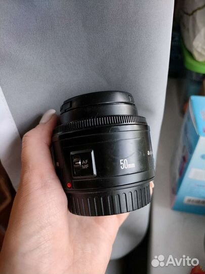 Объектив canon 50mm 1.8