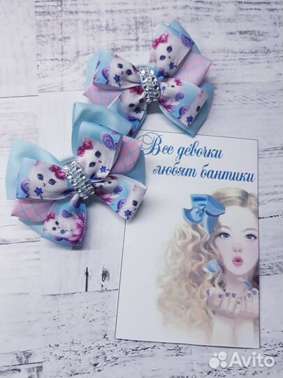 Бантики для девочки праздничные и на каждый день