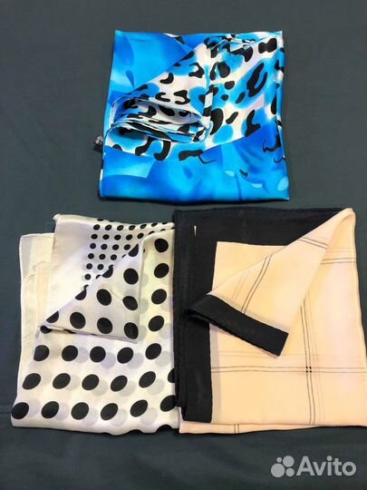 Шелковый платок новый