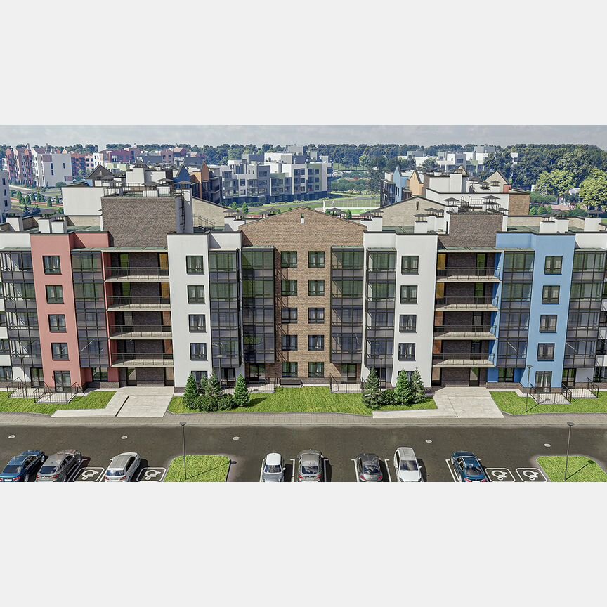 1-к. квартира, 36,7 м², 5/5 эт.