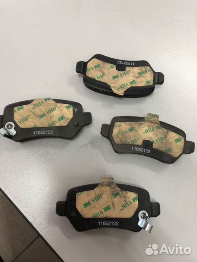 Колодки тормозные задние дисковые opel Astra H