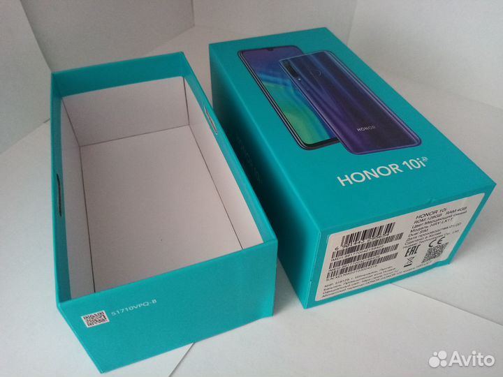 Коробка от телефона honor 10i