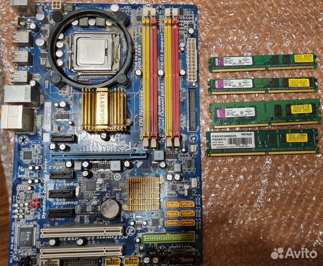 Intel core quad q6600 + GA-EP43-S3L