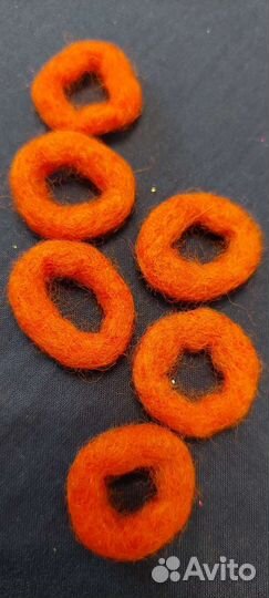 Кольца (валяные из шерсти)