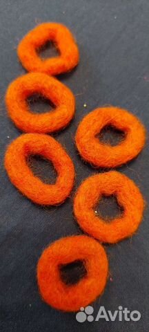 Кольца (валяные из шерсти)