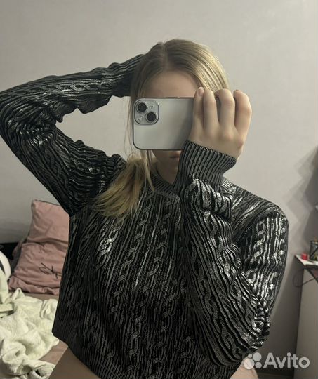 Джемпер женский укороченный