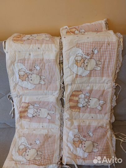 Бортики в кроватку