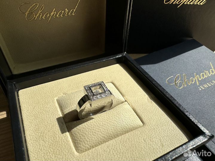 Кольцо Chopard happy diamonds