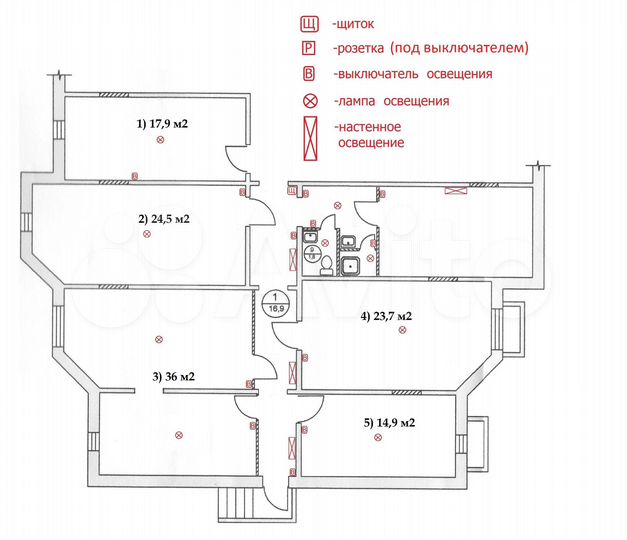 Апартаменты-студия, 23,7 м², 1/17 эт.