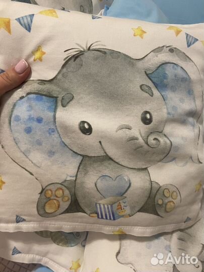 Бортики в детскую кроватку