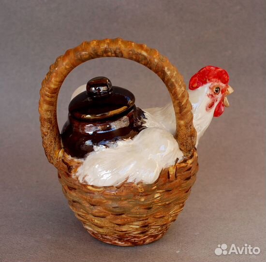 Чайник заварочный Петух Керамика Фарфор