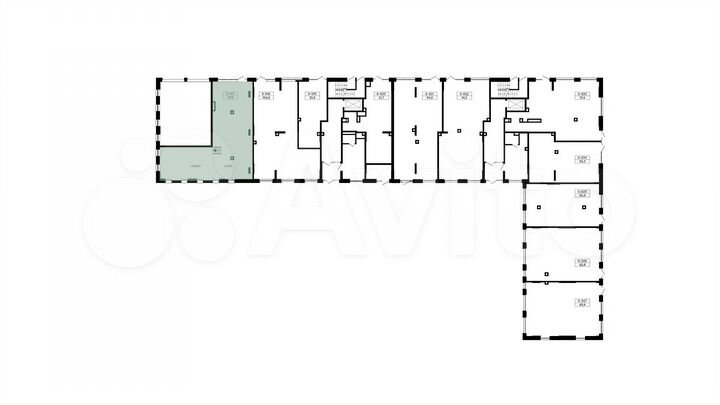 Продается торговое помещение площадью 117.9 кв.м