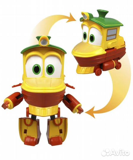 Роботы-поезда Robot Trains Утёнок и Сэлли