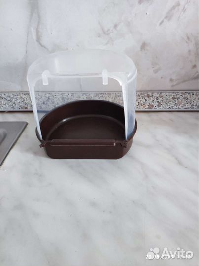 Купалка большая для птиц и мелких попугаев (новая)