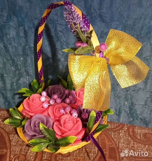 Мыльный букет