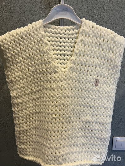 Жилетка безрукавка для девочки