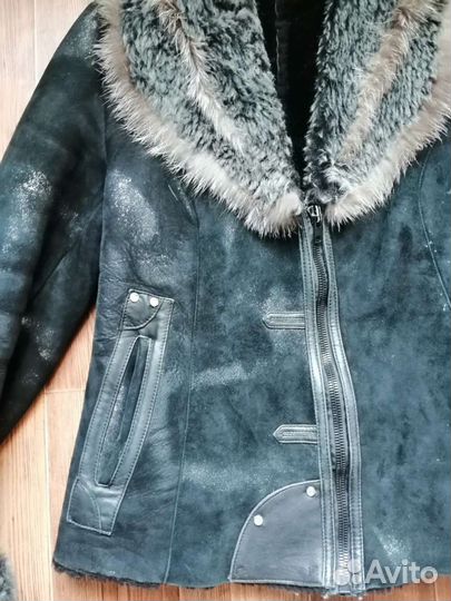 Дубленка натуральная женская 42 44