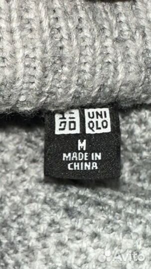 Свитер с горлом uniqlo