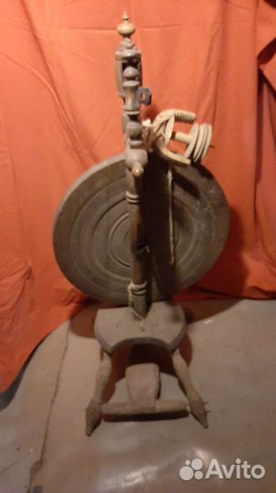 Прялка деревянная старинная