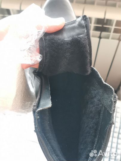 Полуботинки, туфли зимние 44 размер