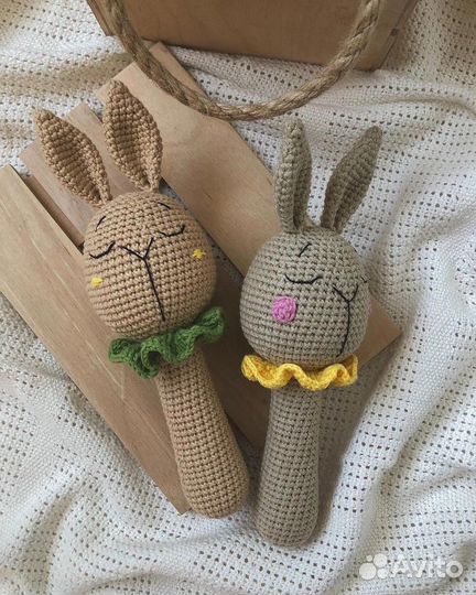 Детские игрушки ручной работы, грызунки