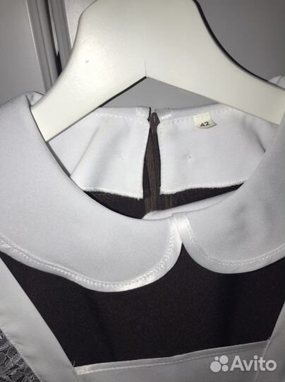 Школьная форма с белым фартуком