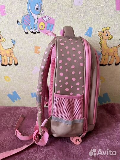 Рюкзак школьный для девочки grizzly