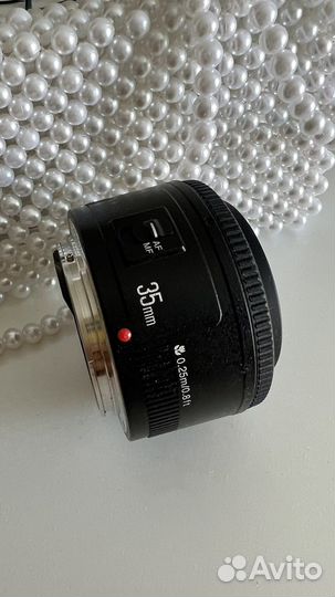 Объектив canon 35mm