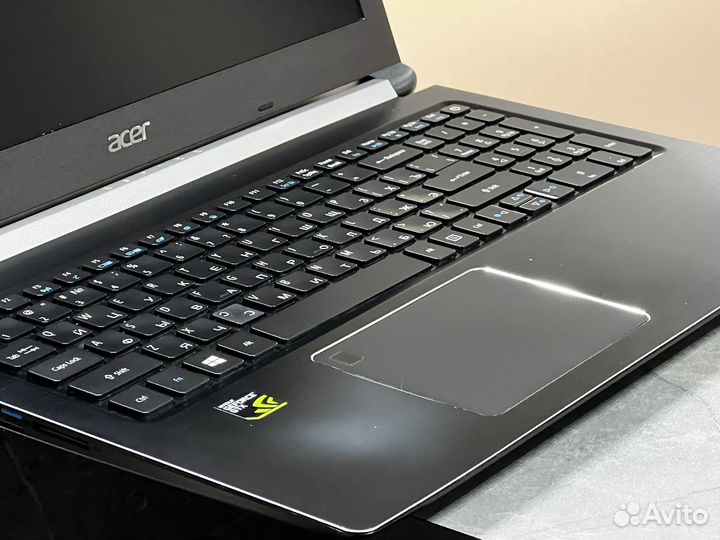 Игровой Acer i5-7300HQ/ GTX 1050/ 512 SSD/ 8OZU