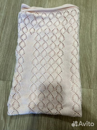 Плед детский вязаный