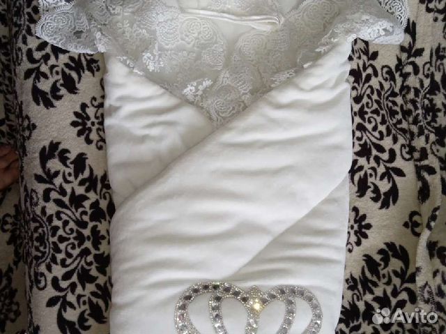 Шикарный конверт на выписку