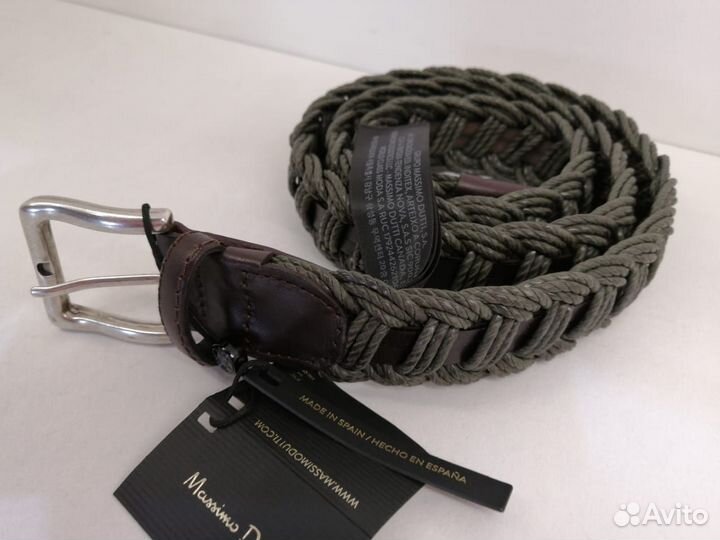 Ремни кожаные Massimo Dutti Испания оригинал