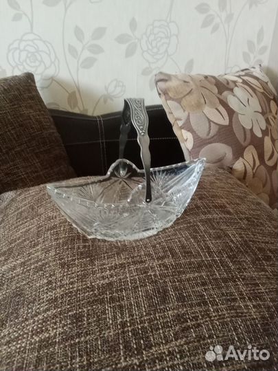 Ваза хрустальная СССР