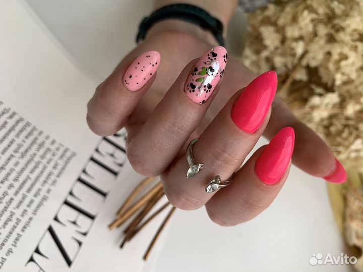 Маникюр; наращивание; оформление бровей