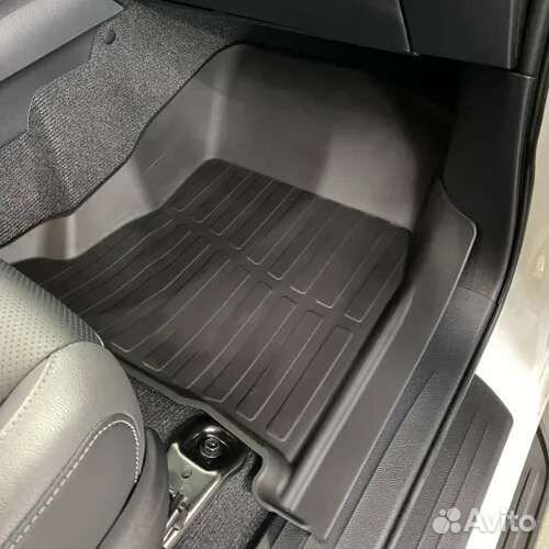 Коврики в салон (резиновые) Toyota Hilux 2015-нв